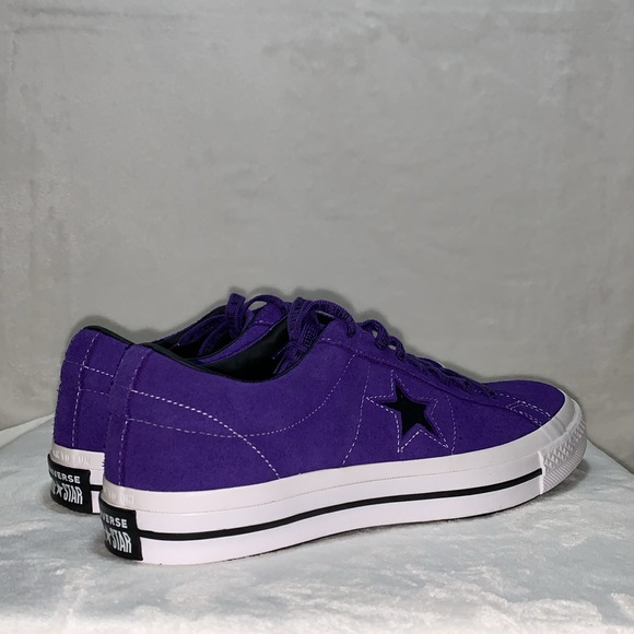 Converse One Star Ox 'DARK Star RARE 45th Anniversary Suede men’s size 9.5 *NEW* - Picture 5 of 10